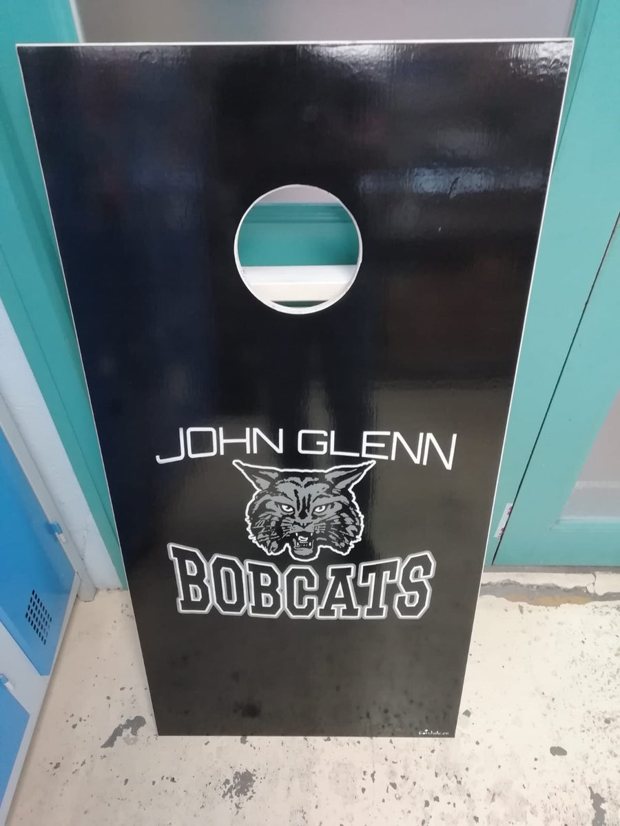 Custom Bobcats Cornhole