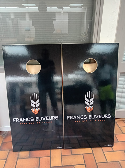Cornhole personnalisé Francs Buveurs