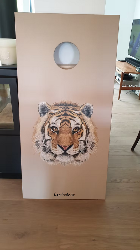 cornhole tête de tigre cornhole.fr