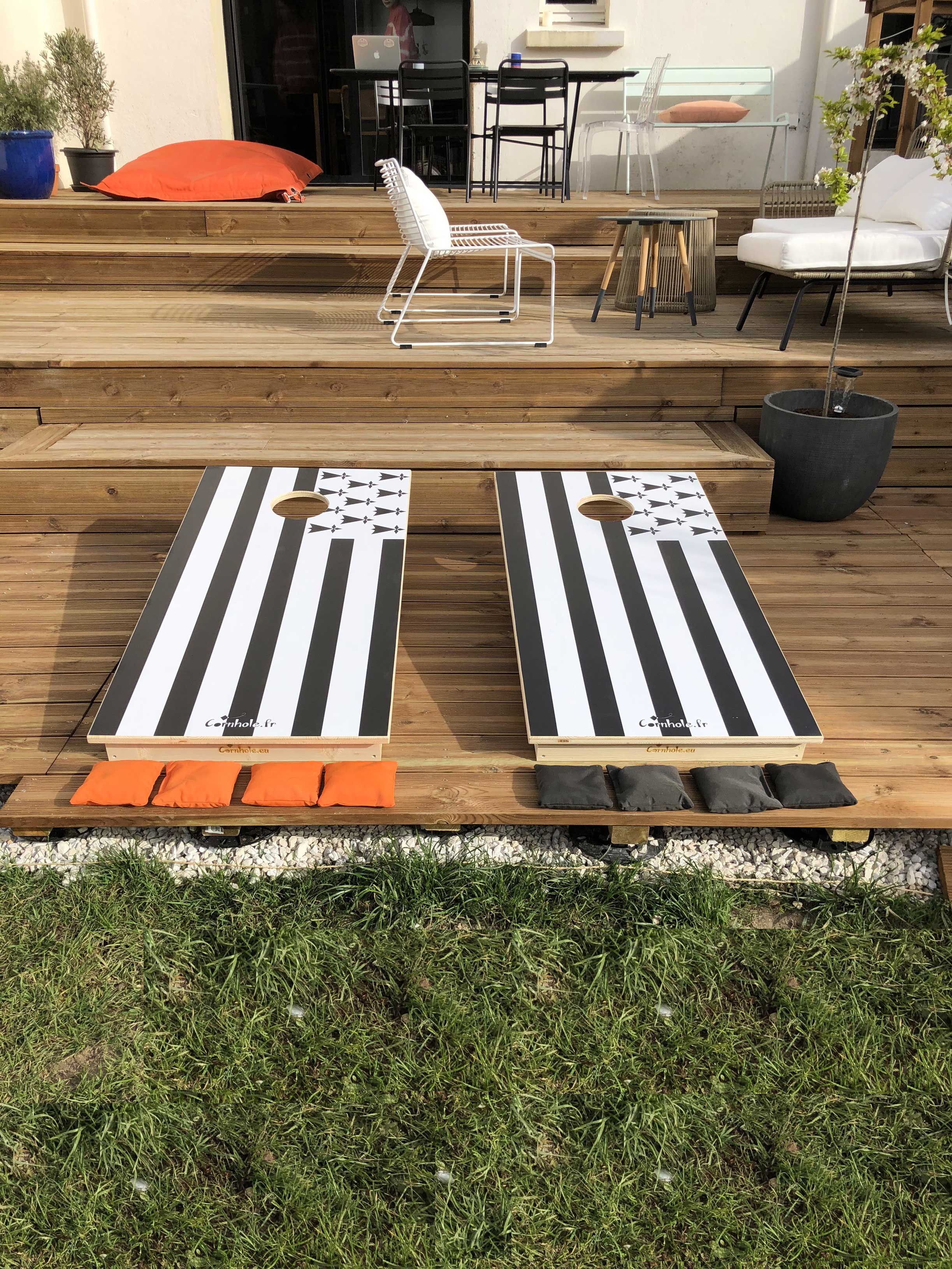 cornhole drapeau Bretagne