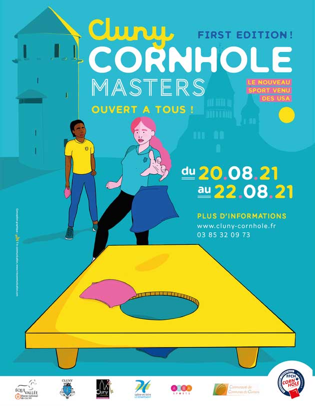 Cluny Cornhole Masters du 20 au 22 Août 2021