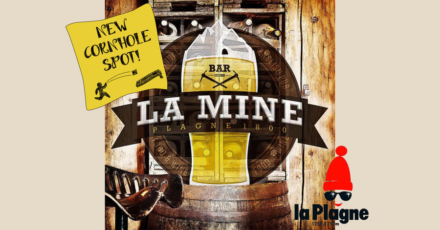 New Cornhole Spot: Bar la Mine in La Plagne