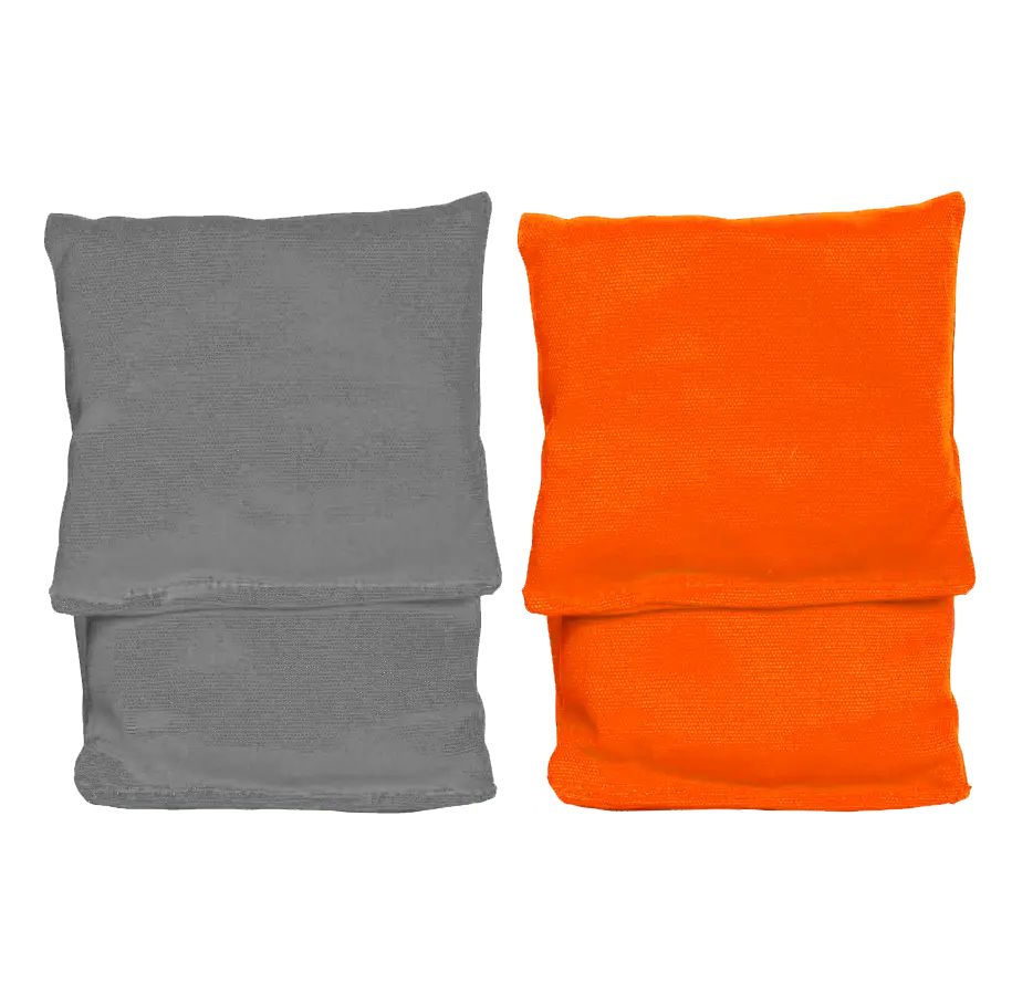 sac de cornhole 2 couleurs au choix, vue de face