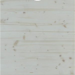 décor détaillé cornhole bois naturel avec veinage et nœuds apparents, vue de face