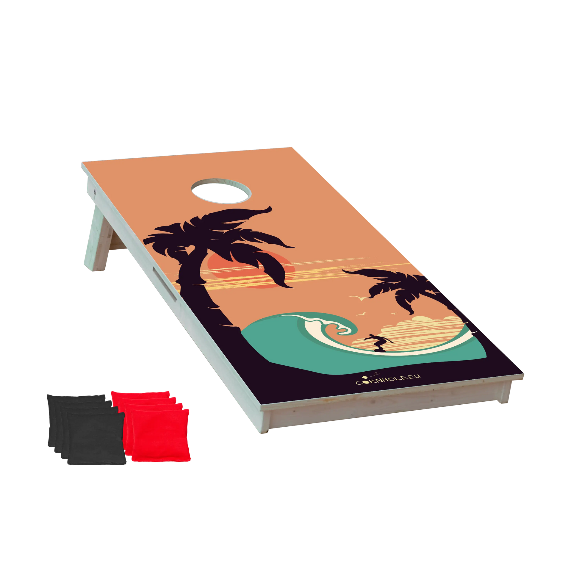 cornhole van de voyage en californie, vue de face